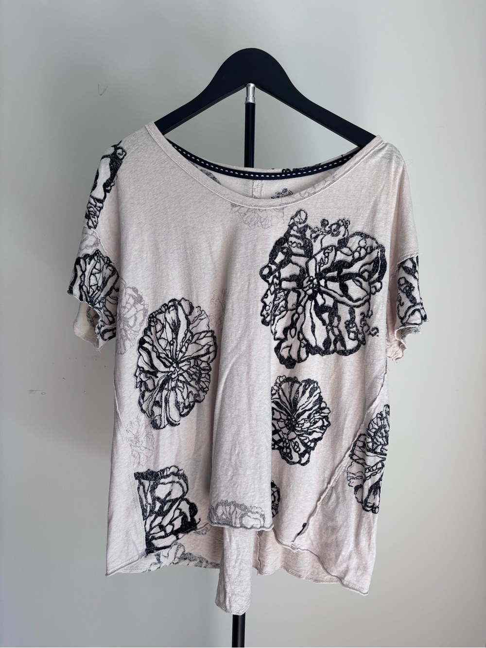 Women’s Anthropologie Pilcro Swing Top | L | High-low Hem | Boho | Casual